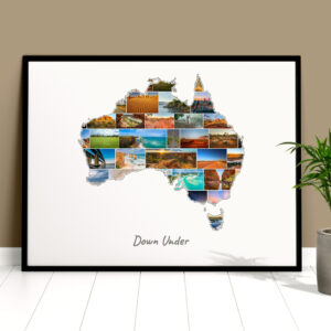 australie collage in land vorm