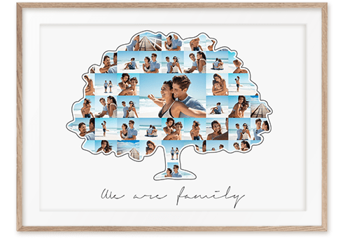 familie boom collage huwelijk met tekst grote hoofdfoto