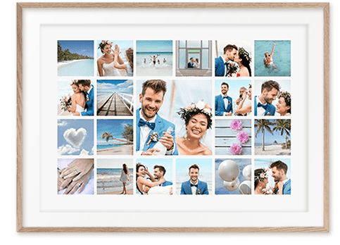 foto collage wedding 24 fotos canvas
