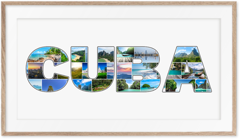 Een Cuba-Collage is een prachtige reisherinnering