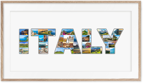 Een Italië-Collage is een prachtige reisherinnering