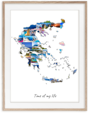 Jouw Griekenland-Collage van eigen foto's
