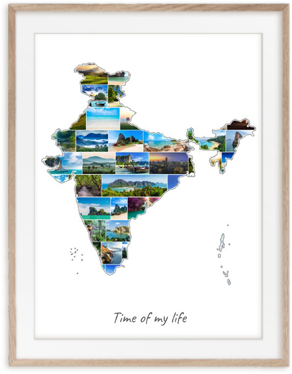 Jouw India-Collage van eigen foto's