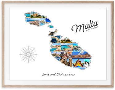 Jouw Malta-Collage van eigen foto's