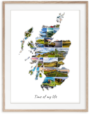 Jouw Schotland-Collage van eigen foto's