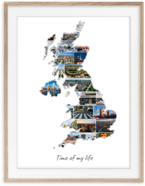 Jouw Groot Brittannië-Collage van eigen foto's