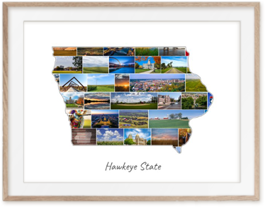 Jouw Iowa-Collage van eigen foto's