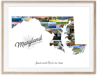 Jouw Maryland-Collage van eigen foto's
