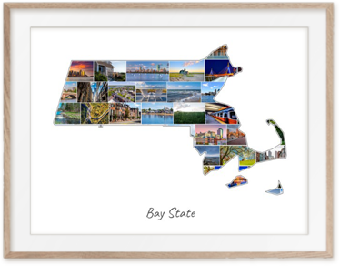 Jouw Massachusetts-Collage van eigen foto's
