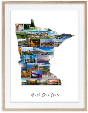 Jouw Minnesota-Collage van eigen foto's