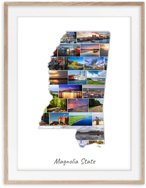 Jouw Mississippi-Collage van eigen foto's