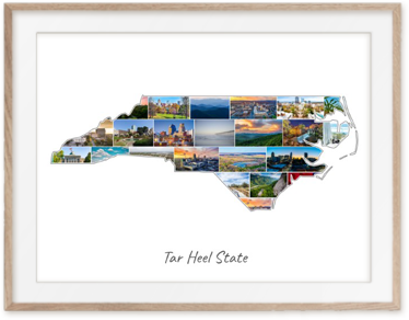 Jouw North Carolina-Collage van eigen foto's