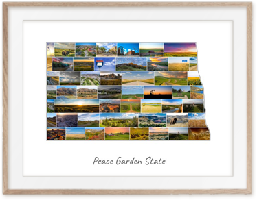 Jouw North Dakota-Collage van eigen foto's