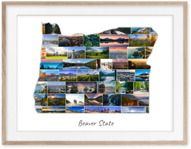Jouw Oregon-Collage van eigen foto's