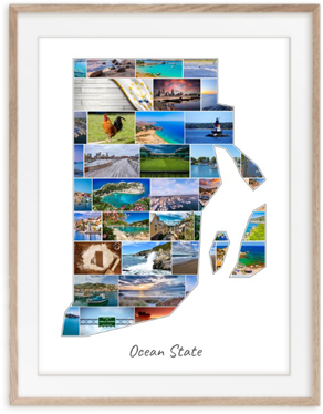 Jouw Rhode Island-Collage van eigen foto's