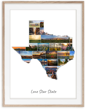 Jouw Texas-Collage van eigen foto's