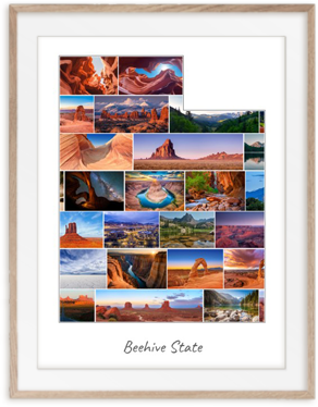 Jouw Utah-Collage van eigen foto's