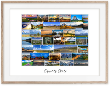 Jouw Wyoming-Collage van eigen foto's