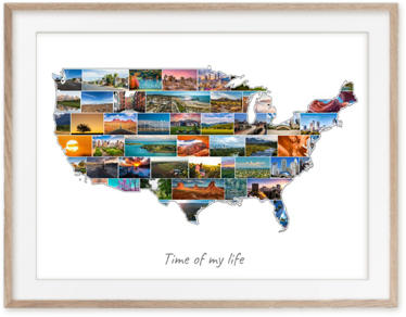 Jouw USA-Collage van eigen foto's