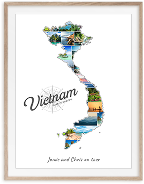 Jouw Vietnam-Collage van eigen foto's